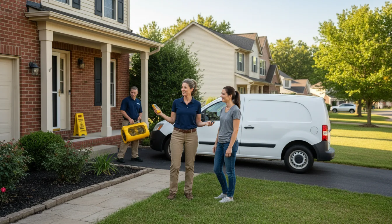 Water restoration image for Emergency Water Mitigation in Fredericktown, OH